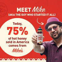 Mike's Hot Honey | Original | 6-pack | 12oz | Squeeze Bottle