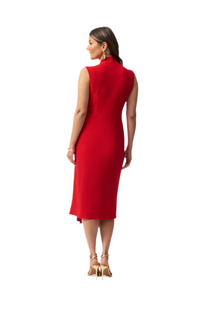 Joseph Ribkoff Sleeveless Wrap Dress