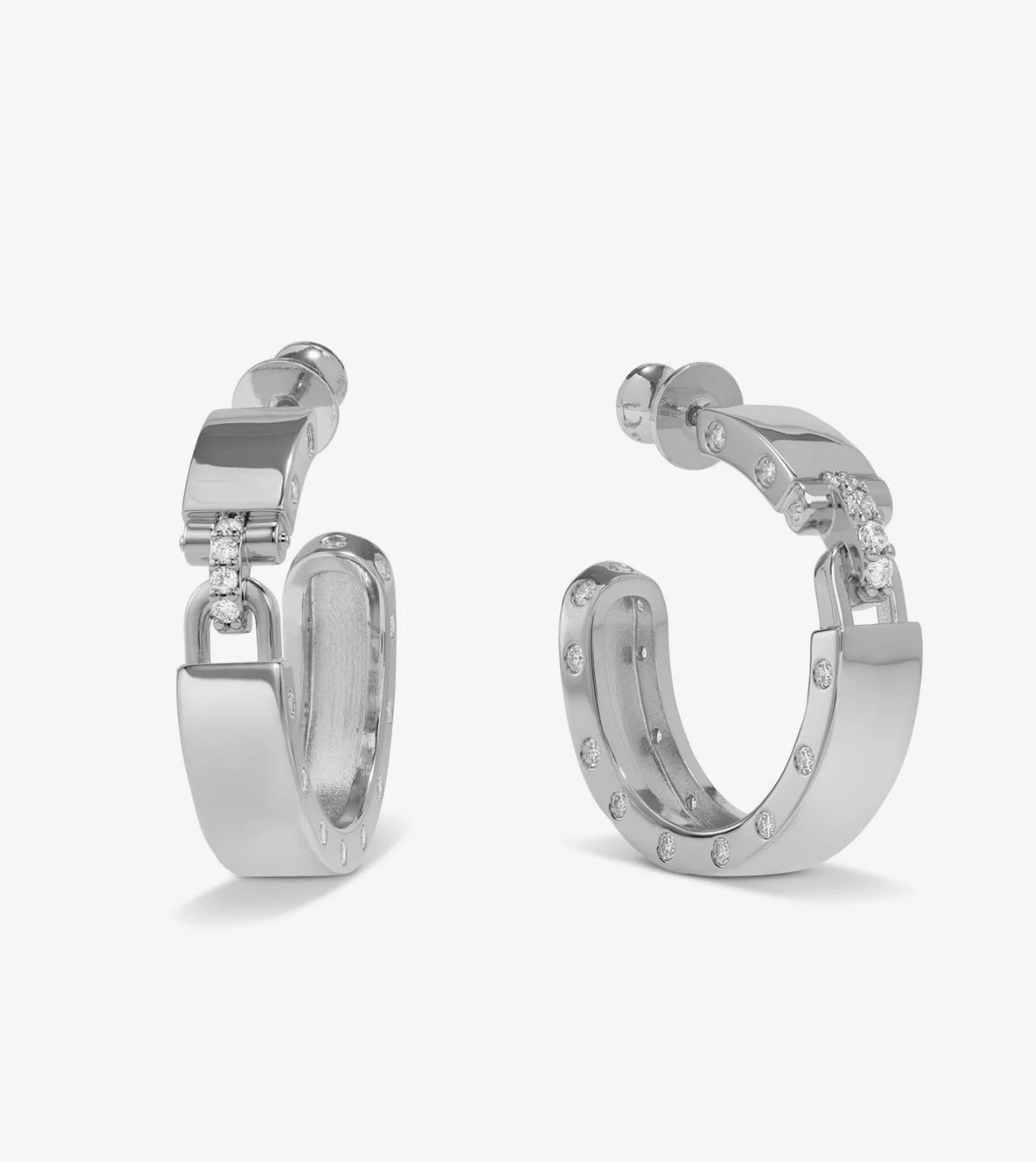 Ashley Lock Hoops 1” Melinda Maria