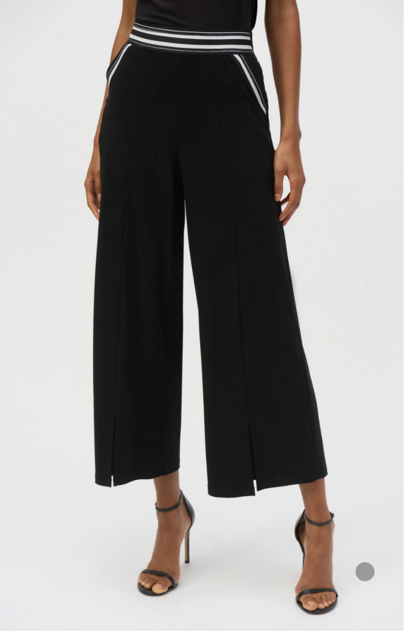 Joseph Ribkoff Silky Knit Culotte Pull-On Pants