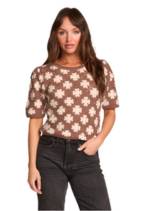 Saltwater Luxe Crochet Emma Sweater