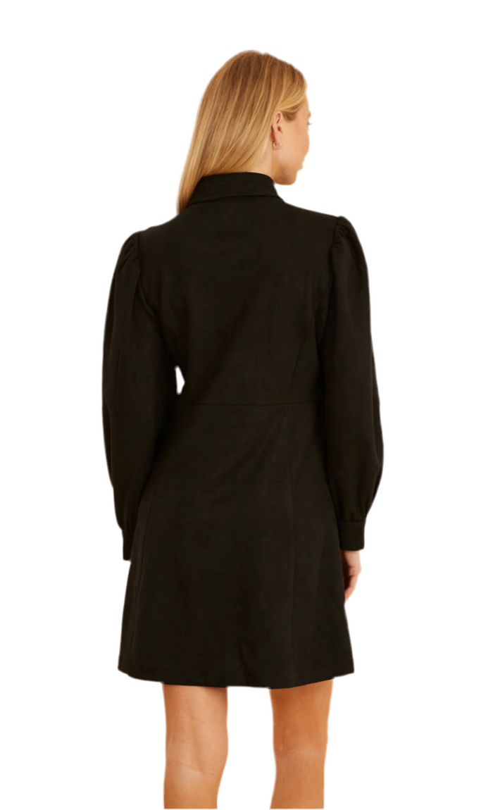 DolceCabo Faux Suede Tailored Dress