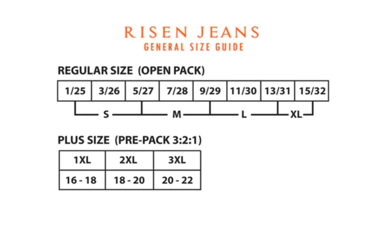 High Rise Star Risen Jeans