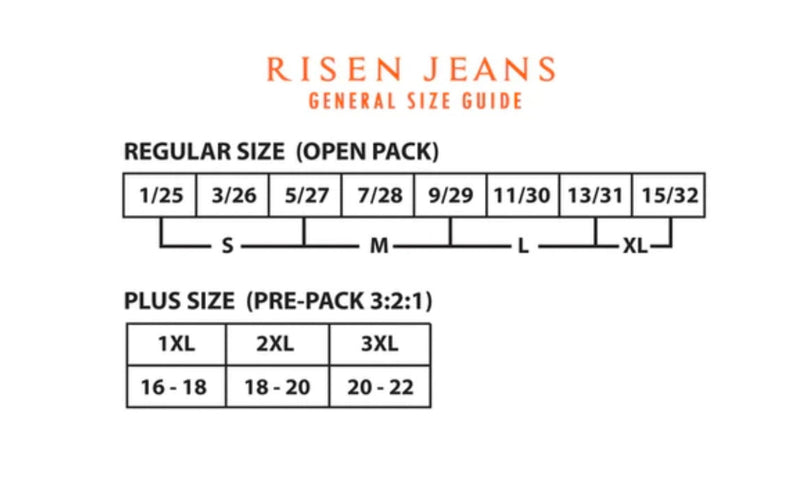 High Rise Star Risen Jeans