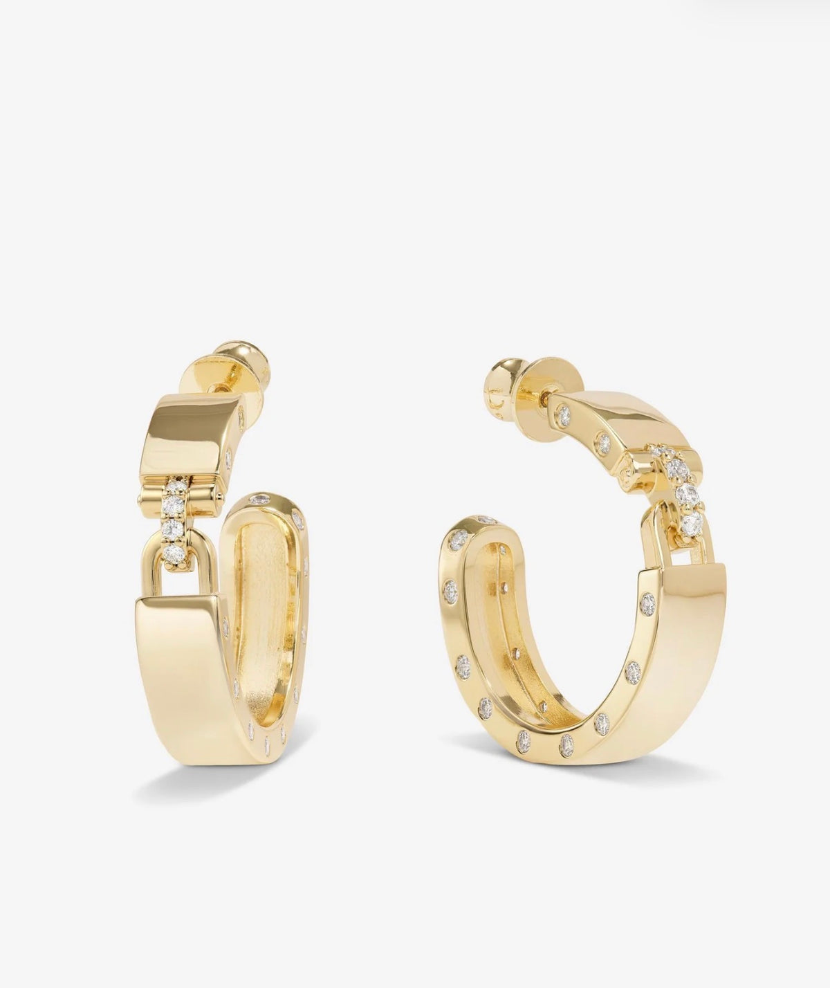 Ashley Lock Hoops 1” Melinda Maria