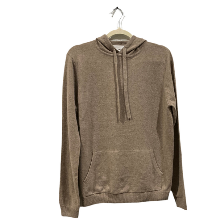 W.Cashmere Jasper Hoodie Sweater - Tan