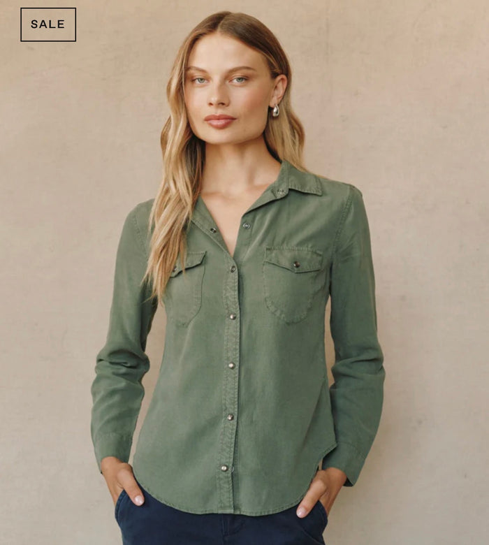 Bella Dahl Western Shirt Fernwood