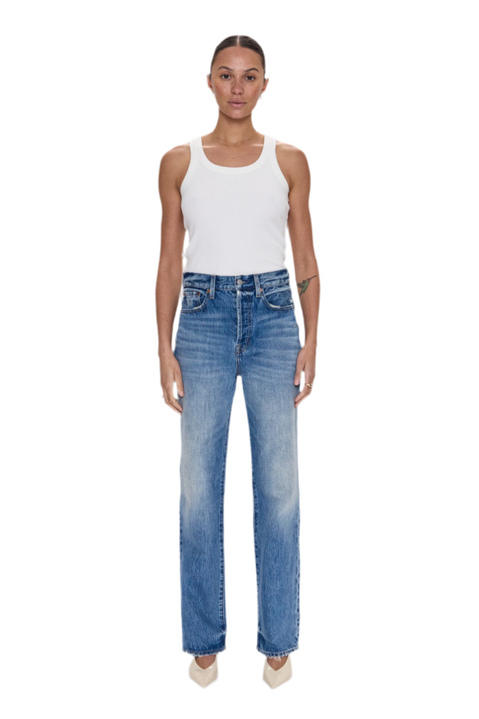 Pistola Cassie Super High Rise Straight Jeans