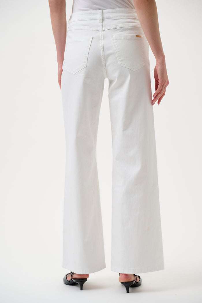 Joseph Ribkoff Goldie | Classic Wide-Leg Stretch Jeans