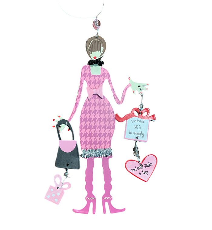 Girl Holidays Ornament
