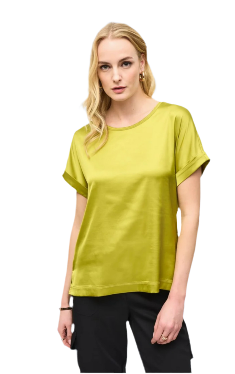 Joseph Ribkoff Chartreuse Top