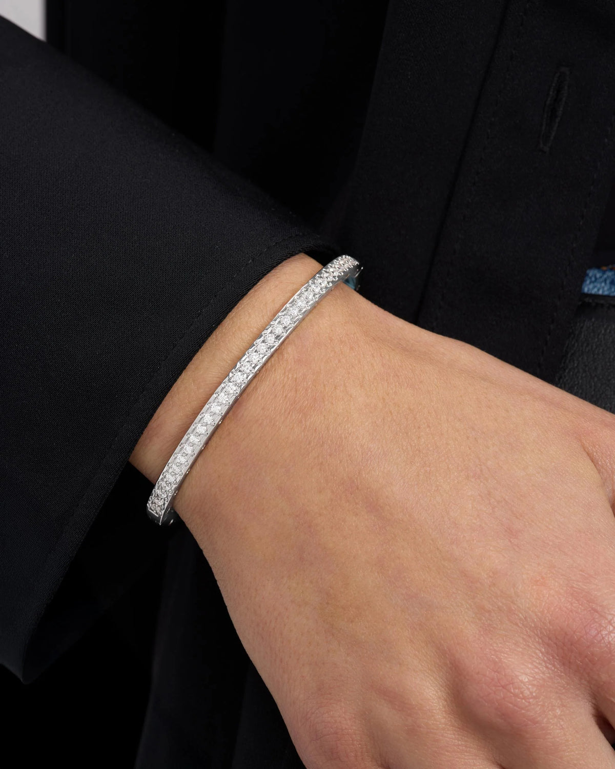Ashley Pavé Cuff 4mm