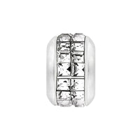 Silver Spectrum Bead