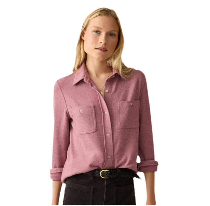 Faherty Rose Sweater Shirt