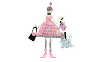 Girl Holidays Ornament