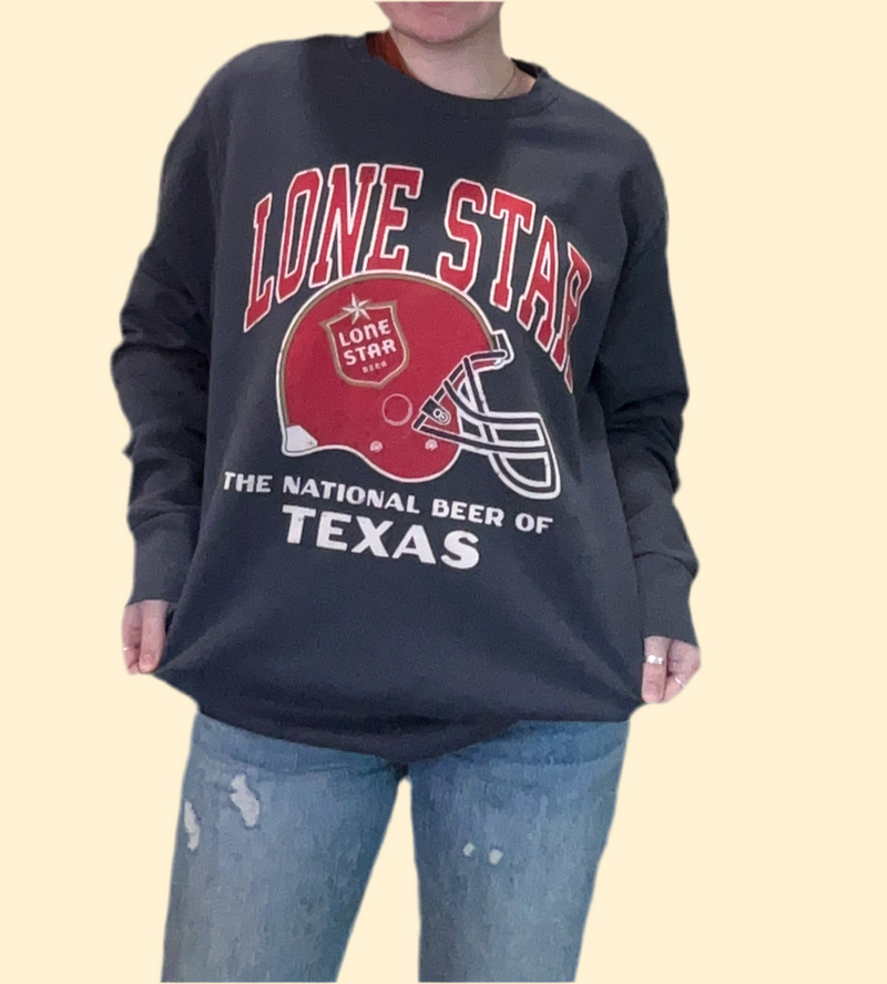 American Needle Lone Star Sunday Fleece Crewneck