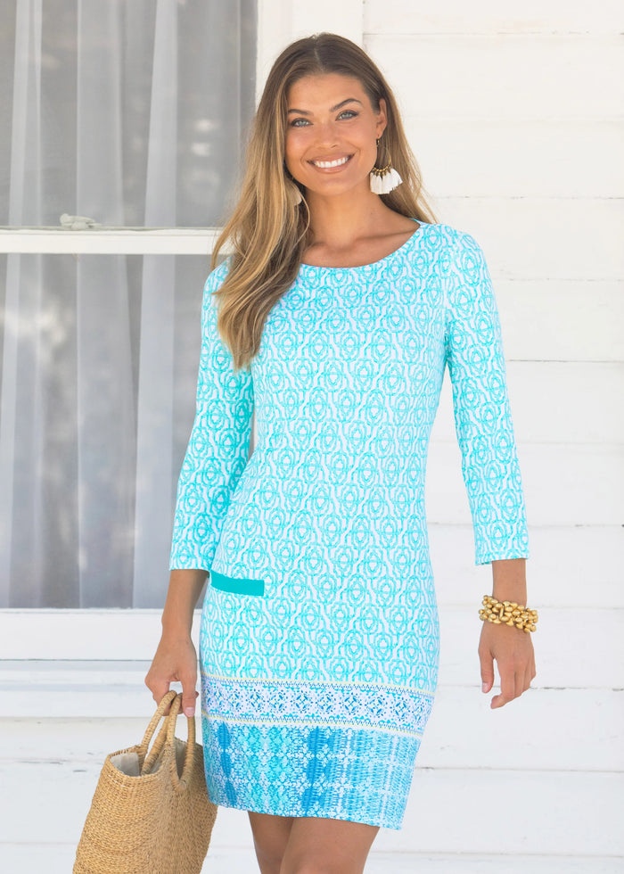 Cabana Life Coastal Cottage Cabana Shift Dress