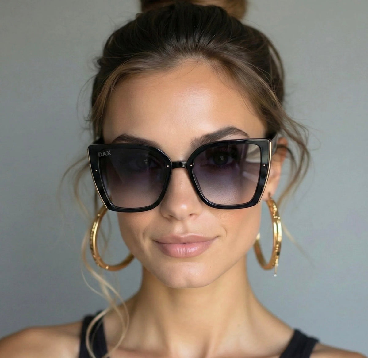 Athena Black Sunglasses