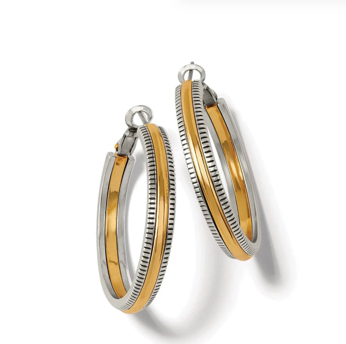 Brighton Interlok Heirloom Gold Earrings