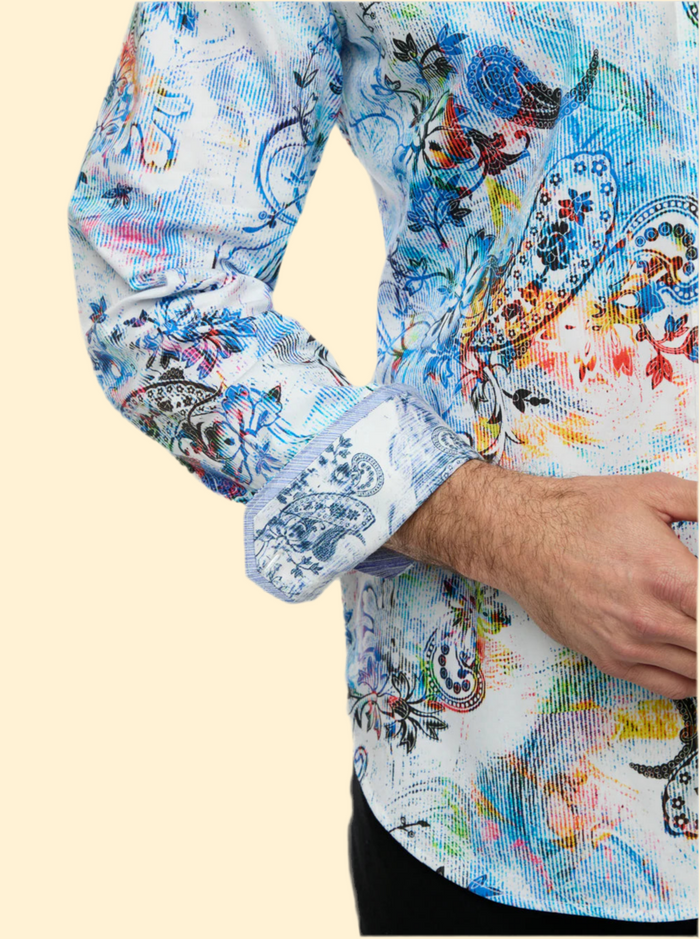 Robert Graham Paisley Button Down