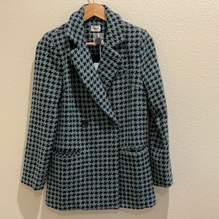 Teal Tweed Blazer