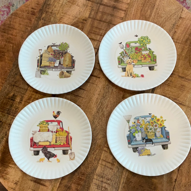 Truck Plates Set of 4