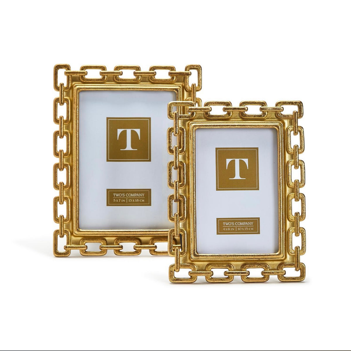 Gold Chain 5x7 Photo Frame