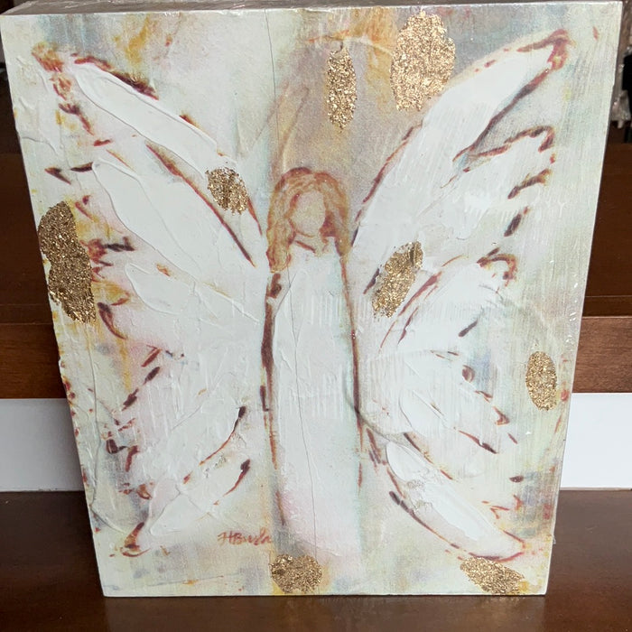 10” Angel Block Wall Art