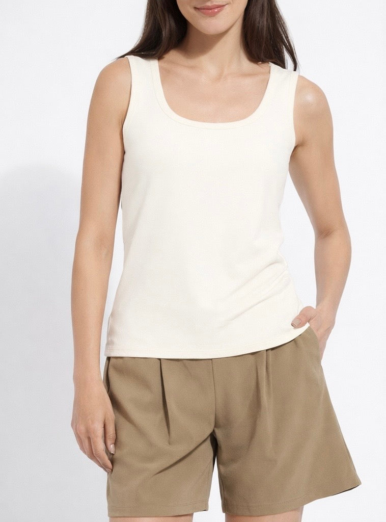 Lysse Evie Scoop Neck Tank