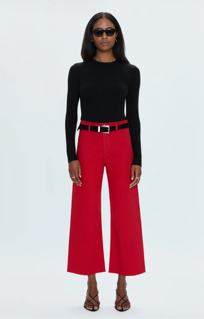 Pistola Penny Crop High Rise Wide Leg