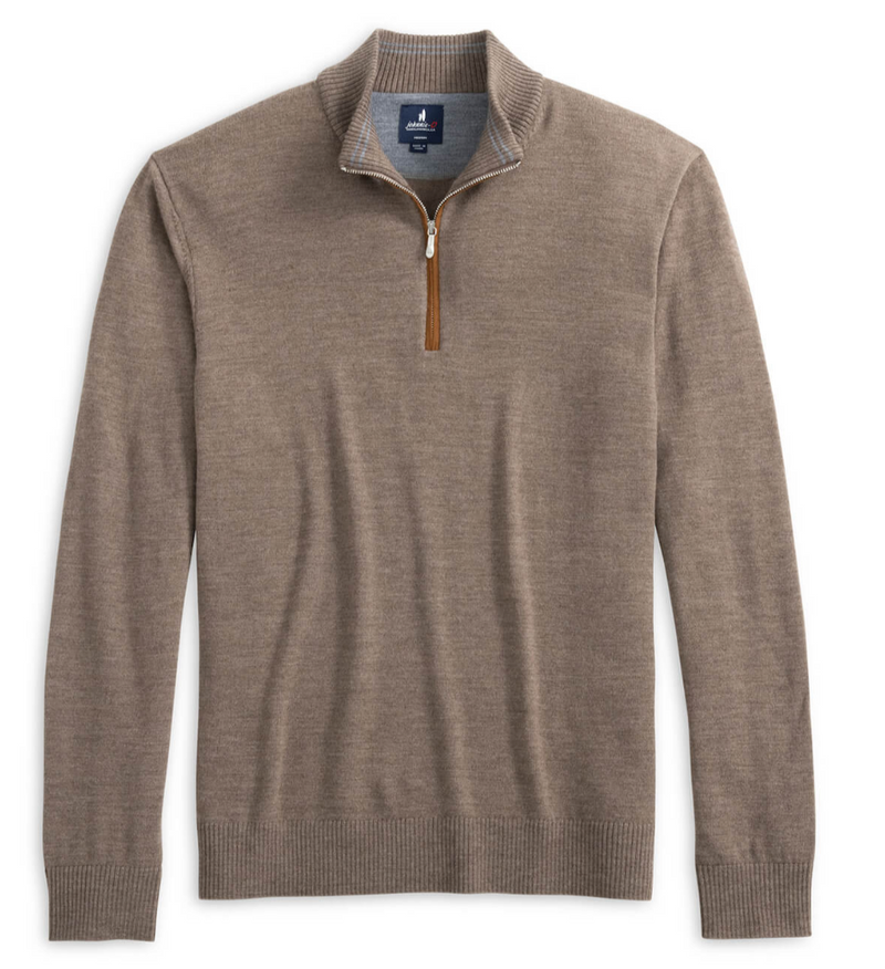 Raynor Walnut Half Zip Pullover