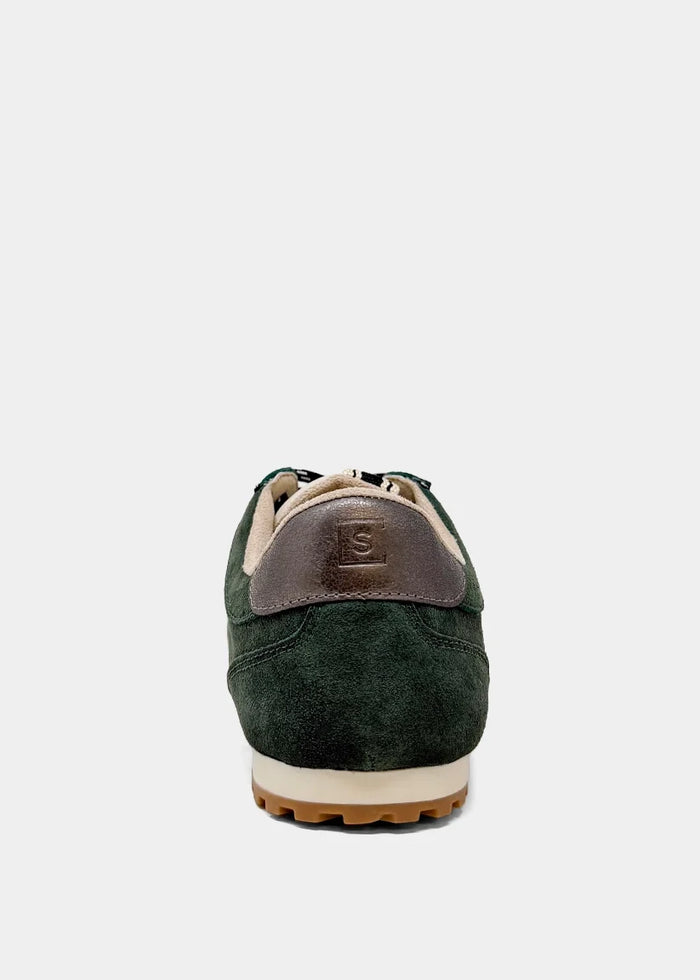 Shushop - Sarah Forest Green Suede