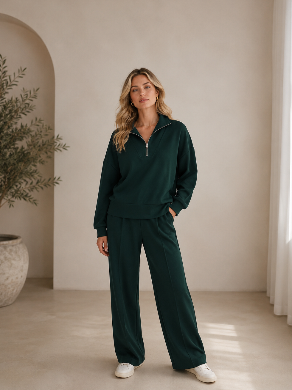 The Wide Leg Pant 30- Ponderosa Pine