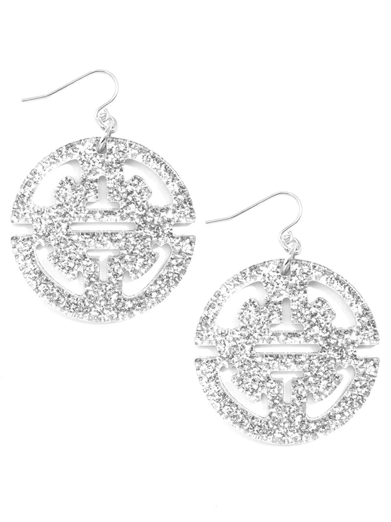 Silver Zenzii Earrings