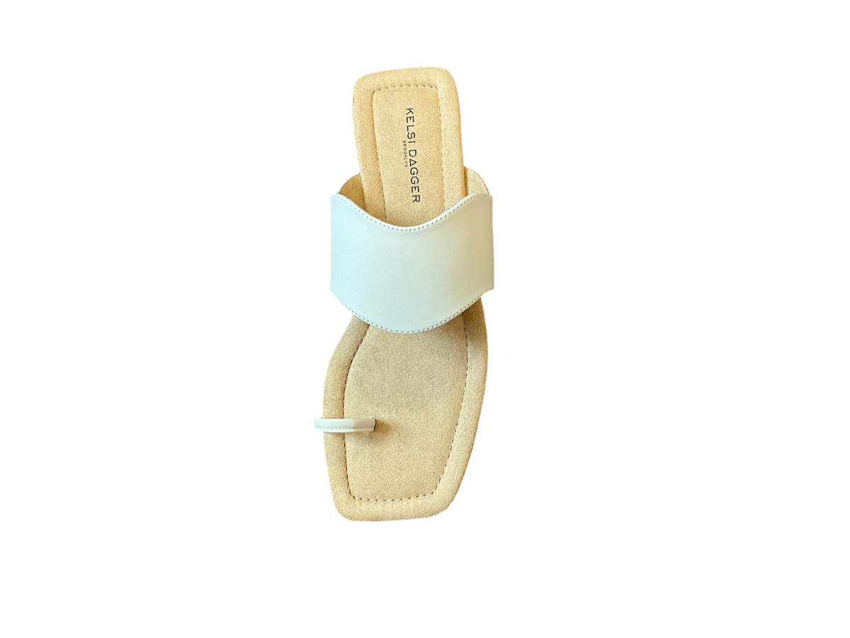 Kelsi Dagger Shell Leather Sandal