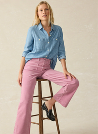 Faherty Softstretch Cord Flare Pant