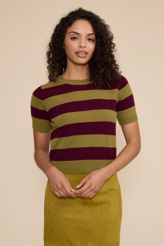 Bobbie Knit Stripped Top
