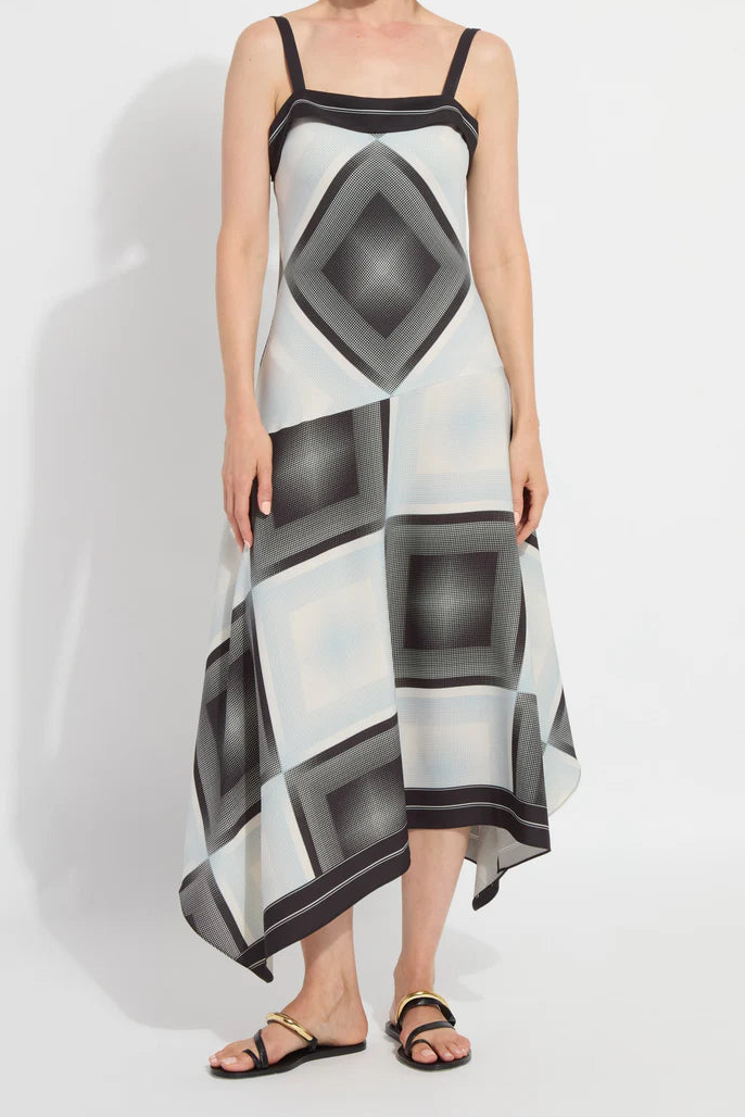 Lysse Sarai Handkerchief Asymetric Dress