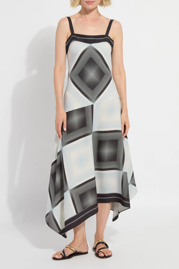 Lysse Sarai Handkerchief Asymetric Dress