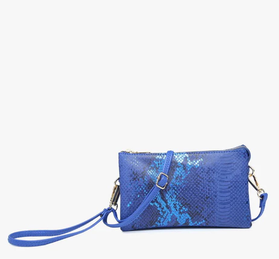 Riley Vegan Snake Crossbody