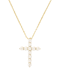 Melinda Maria “Oh She Fancy" Small Cross Pendant