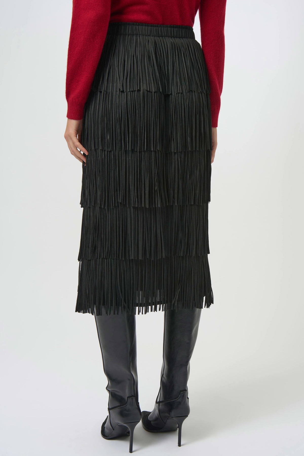 Joesph Ribkoff Pleated Pencil Skirt