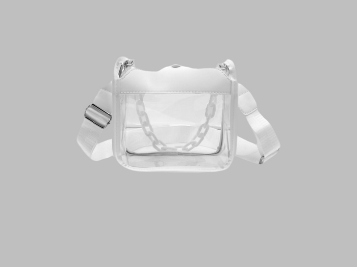 White Clear Bag