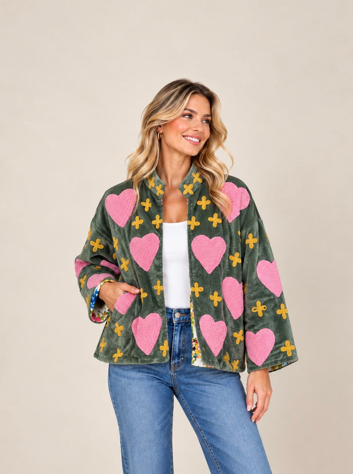 Spring Up Heart Jacket