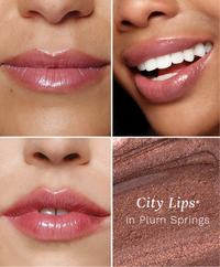 City Lips Plumping Lip Gloss- Plum Springs