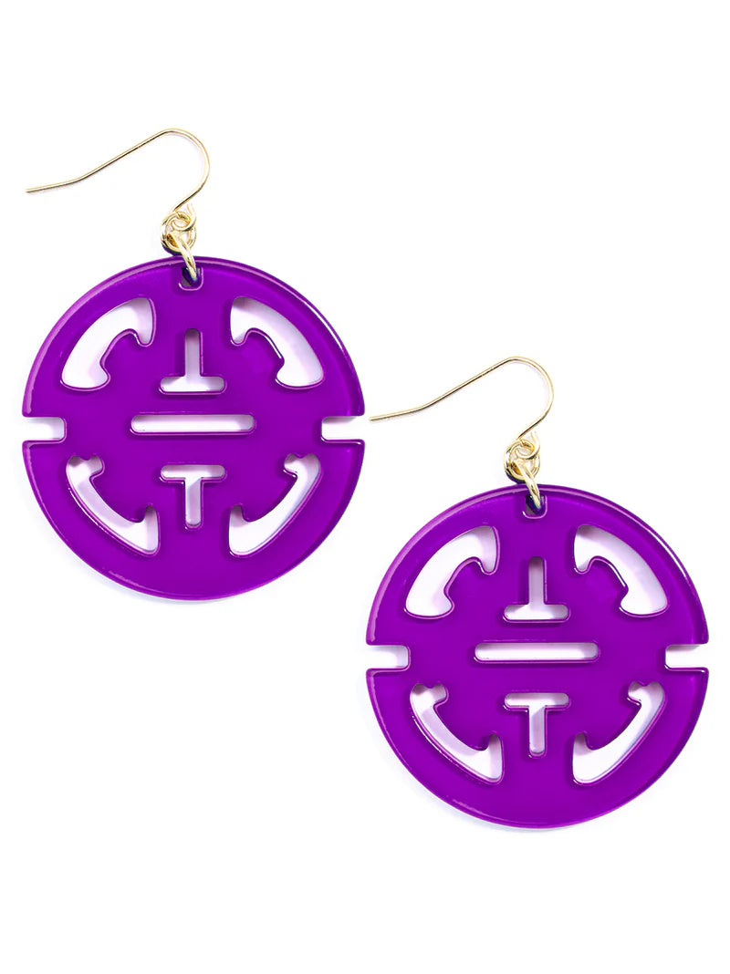 Berry Zenzii Earrings