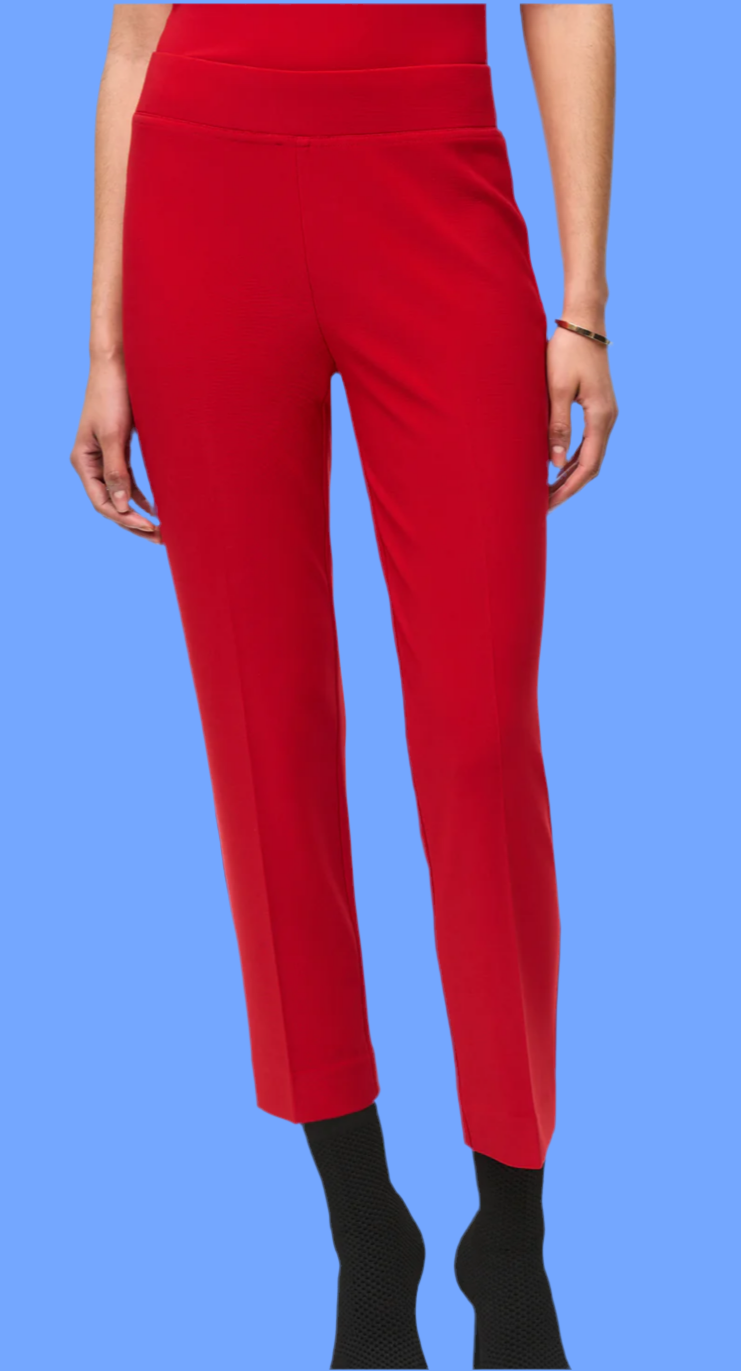 Joseph Ribkoff LDS Pant Red