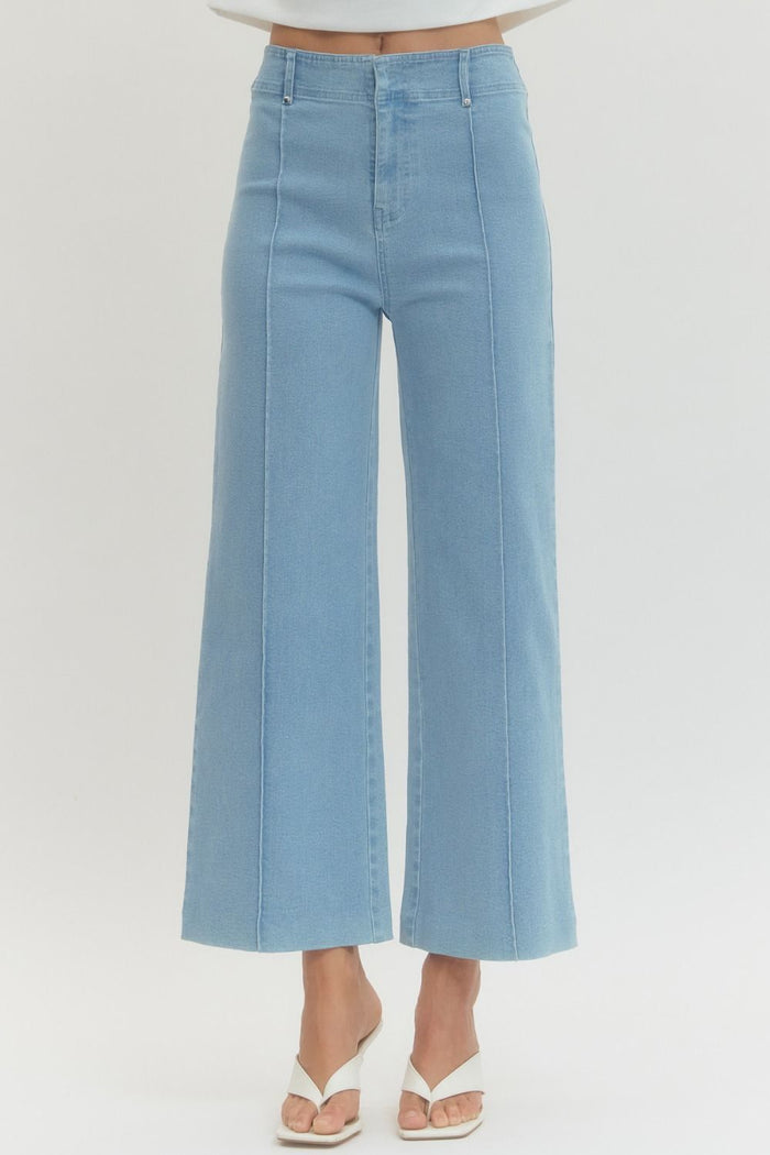 The Sutton Tailored Wide Leg Pant