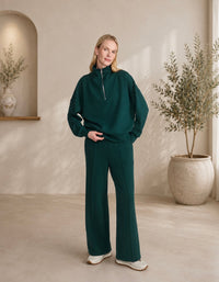 Hawley Half Zip- Ponderosa Pine