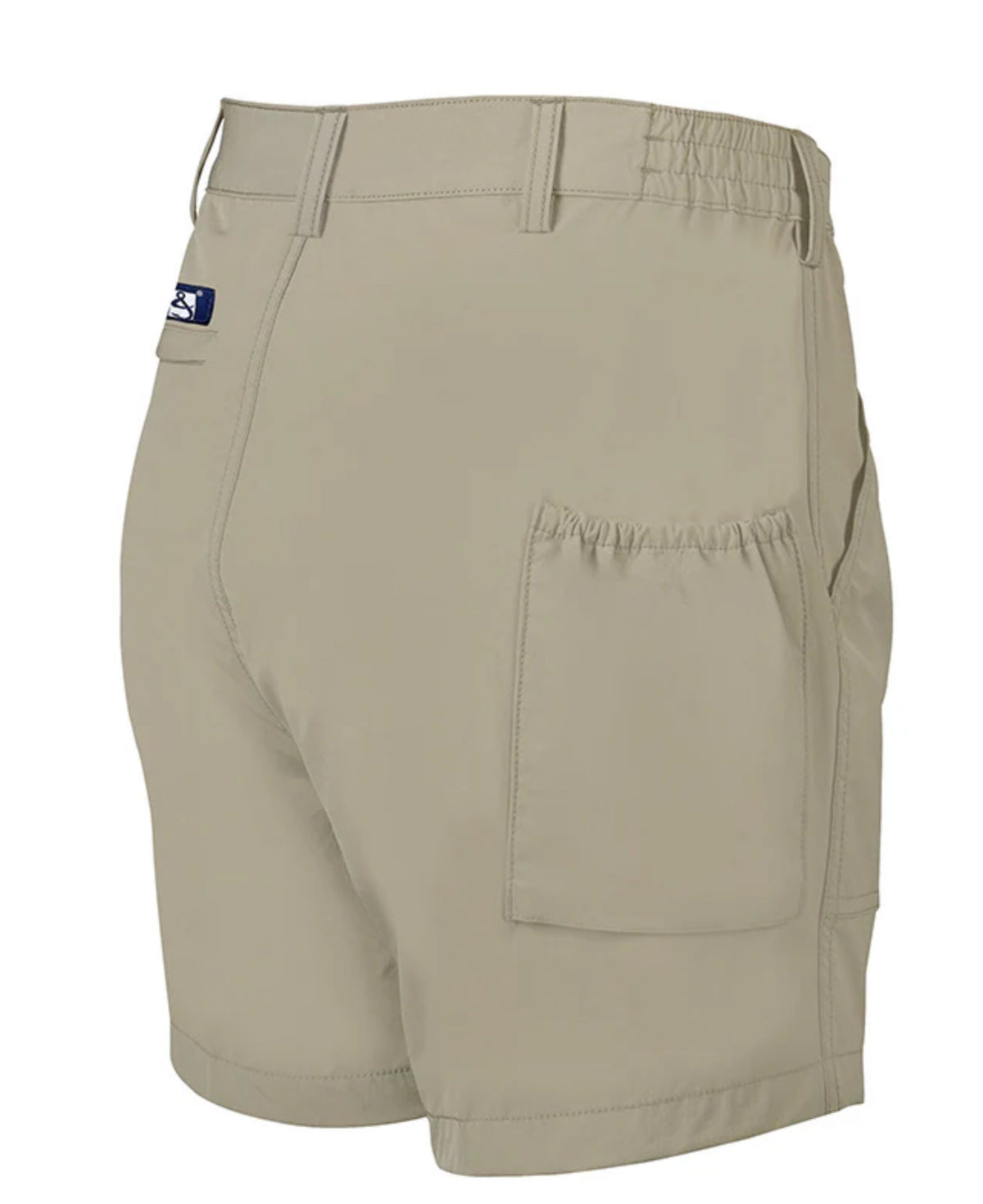 Beer Can Khaki Swim Trunks